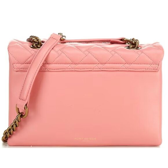 Kurt Geiger London Leather Kensington Convertible Crossbody Bag NWT - Picture 2 of 4
